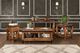 Horizon Home® Urban Rustic Brown Side Table-2