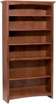 Whittier Wood® Furniture Customizable McKenzie 36" x 72" Bookcase-0