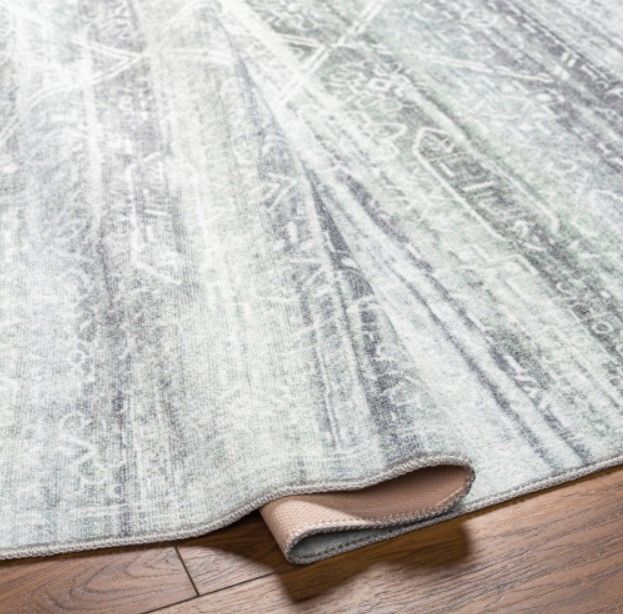 Surya Hera Gray 4'x6' Area Rug-3