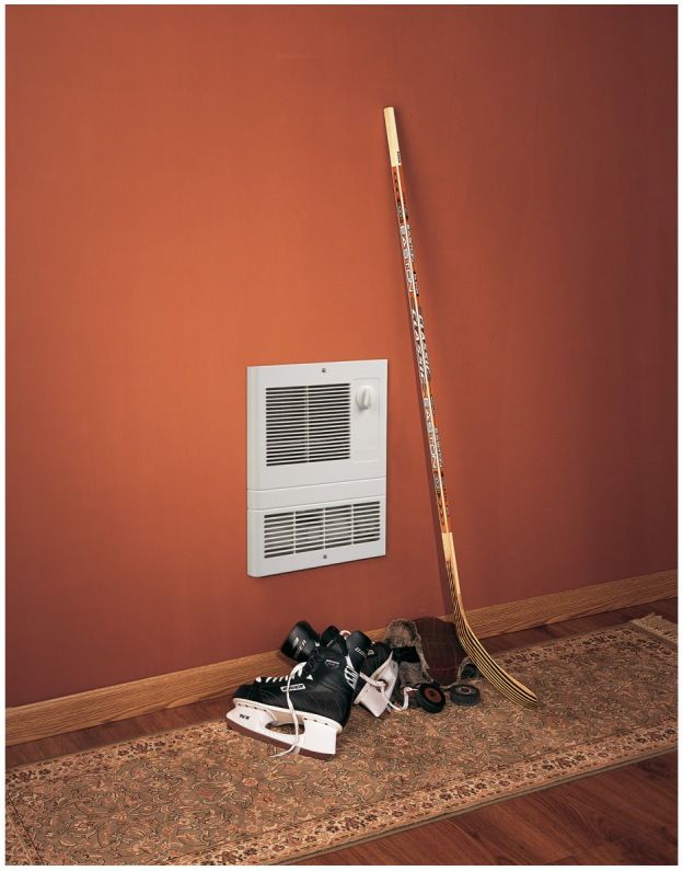 Broan® 5120 BTU's White Wall Heater-2
