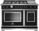 Bertazzoni Heritage Series 48" Matte Black Pro Style Gas Range-0