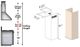 ZLINE 61" Unfinished Wall Hood Extension-1