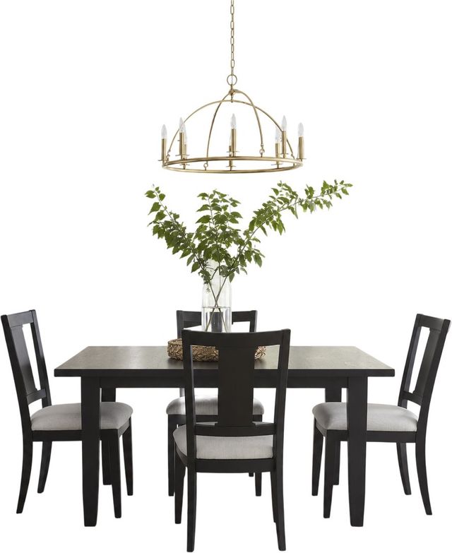 aspenhome® Camden 5-Piece Beige/Domino Dining Set-0