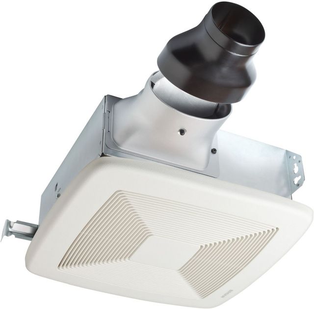 Broan® LoProfile™ 13" White Ceiling Fan without Lights -0