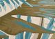 KAS Rugs Cove Ivory/Teal Palms 5'x8' Area Rug-4