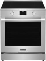 Frigidaire Professional® 30" Smudge-Proof® Stainless Steel Slide-In Induction Range