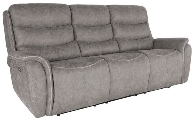 New Classic® Home Furnishings Kamari Gray Power Reclining Sofa-0