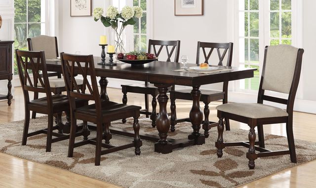 Bernards Newfield Brown Side Chair-1