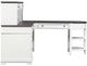 Liberty Furniture Allyson Park Charcoal/Wire Brushed White L Shaped Desk Set-2