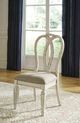 Signature Design by Ashley® Realyn 7-Piece Chipped White Dining Table Set-3