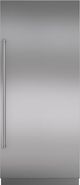 Sub-Zero® 36" Stainless Steel Right Hinge Column Freezer/Refrigerator Door Panel Kit with Pro Handle-0