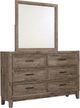 Liberty Furniture Ridgecrest 3-Piece Cobblestone California King Panel Bedroom Set-3