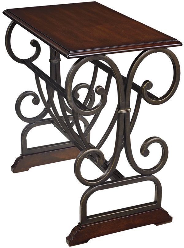 Signature Design by Ashley® Braunsen Brown Chairside End Table-1