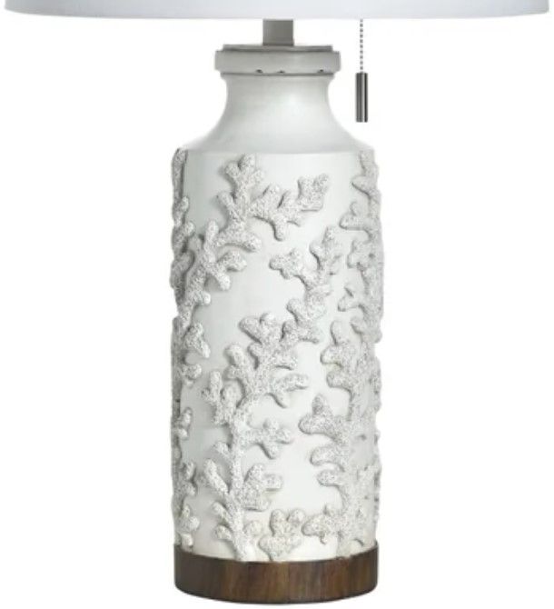 Stylecraft Old White Distress 32" Table Lamp-2