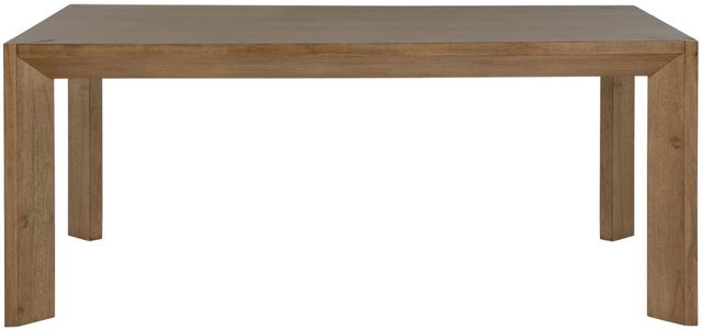Coaster® Bruner 5-Piece Gray/Natural Brown Dining Table Set-2