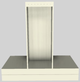Vent-A-Hood® K Series 36" Biscuit Contemporary Wall Mounted Range Hood-5