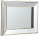A & B Home Distressed Silver Large Mirror-1