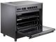 Verona® Ultima Midnight 36" Matte Black Pro Style Induction Range-2