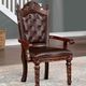 Furniture of America® Canyonville 7-Piece Brown Cherry/Dark Brown Dining Set-1