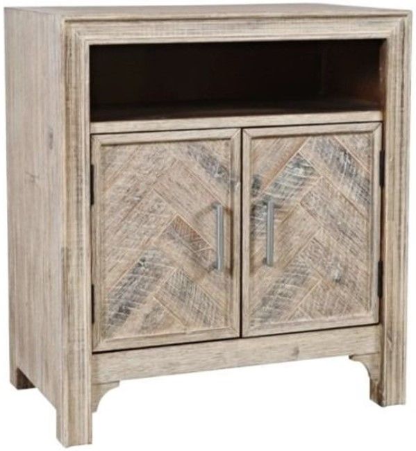 Jofran Inc. Gramercy Gray Wash Accent Table-0