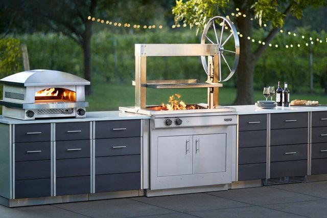 Kalamazoo™ Artisan Fire 31" Stainless Steel Countertop Pizza Oven-6