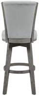 Homelegance® Corvallis Gray/Wire Brushed Gray Swivel Pub Height Chair-4
