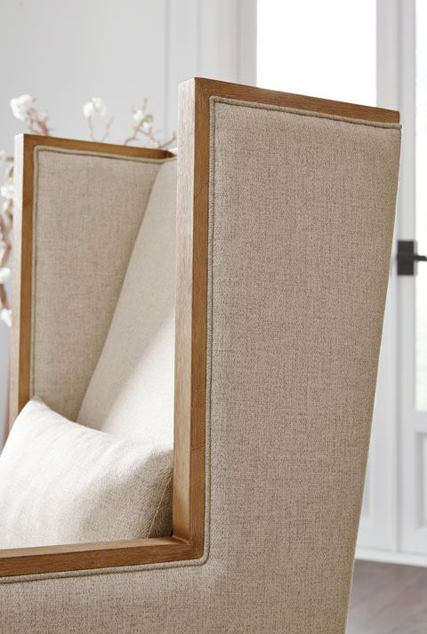 Signature Design by Ashley® Avila Linen Accent Chair-3