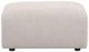 Coaster® Burnett Ivory Ottoman-1