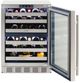 Sapphire Appliances 24" Stainless Steel Built-In Wine Cooler-1