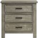 Elements International Sullivan Drift Gray Nightstand-1