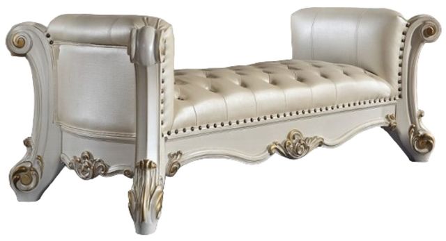 ACME Furniture Vendome Antique Pearl Bench-0