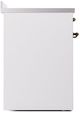 Ilve® Nostalgie II Series 30" White Pro Style Induction Range-4