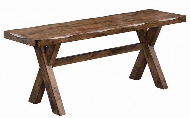Coaster® Alston Knotty Nutmeg Bench-1