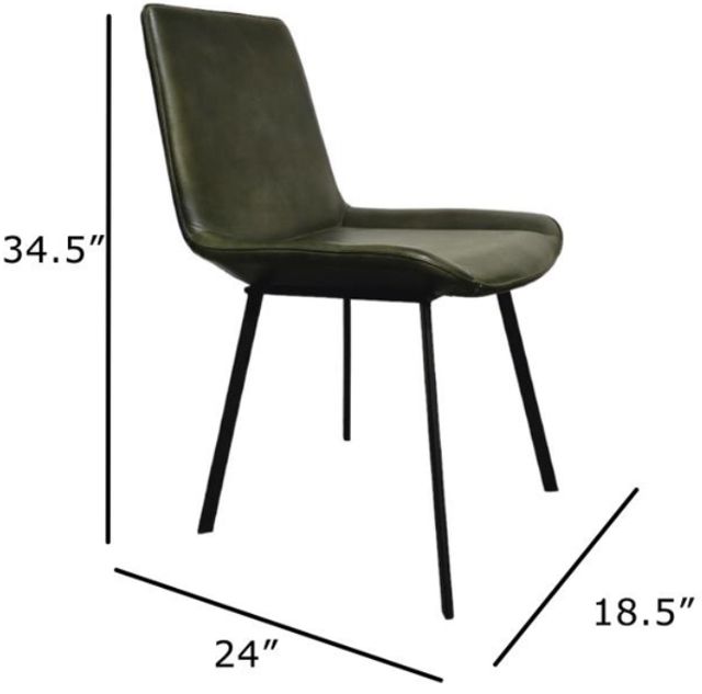 Nest Home Collections Gabriel Green Dining Chair-3