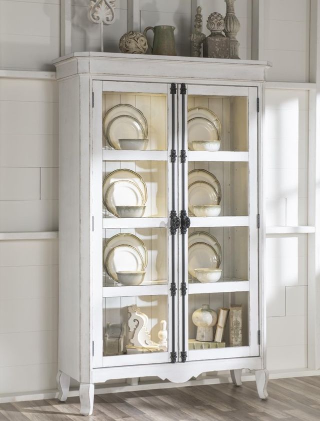 Legacy Classic Vintage Market Picket Fence Display Cabinet-2