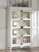 Legacy Classic Vintage Market Picket Fence Display Cabinet-2