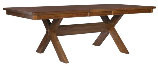 Powell® Kraven Dark Hazelnut Dining Table-0