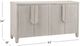 Bassett Mirror Karina Washed Blonde Oak Server-2