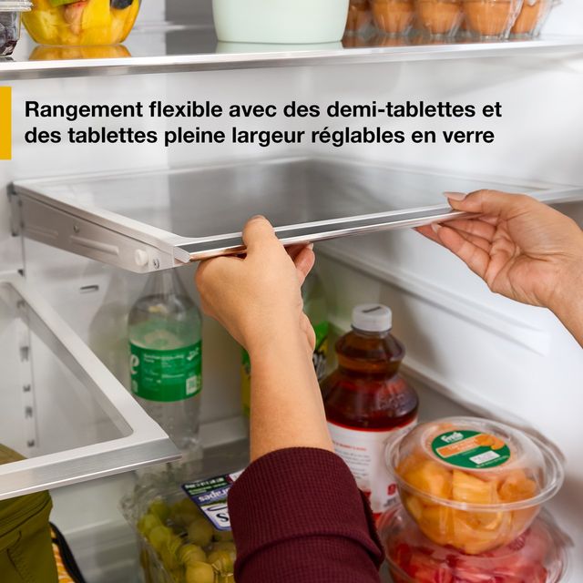 Whirlpool® 36" 29.58 Cu. Ft. White French Door Refrigerator with Dual Ice Makers  -3