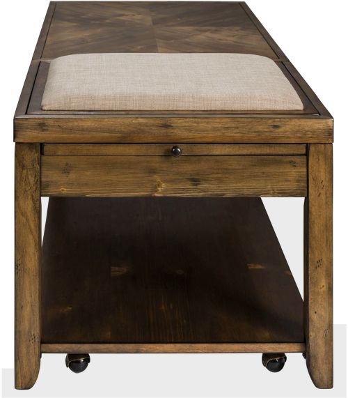 Liberty Furniture Mitchell 3-Piece Nutmeg Table Set-2