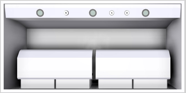 Vent-A-Hood® 48" Wall Mounted Range Hood-White-3