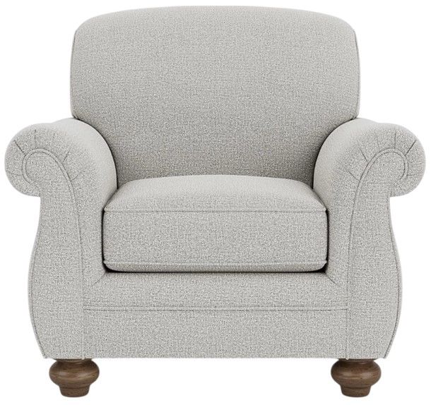 Flexsteel® Winston Silver Glacier Chair-1