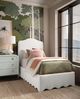 Hooker® Furniture Commerce and Market Liv Broadway Dune Youth Twin Upholstered Panel Bed-1