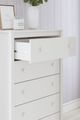 Signature Design by Ashley® Hallityn White Chest of Drawers-5