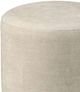 Bassett Mirror Anderson Cream Round Ottoman-2