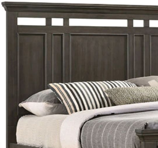 Intercon Hawthorne Burnished Clay King Storage Panel Bed -2