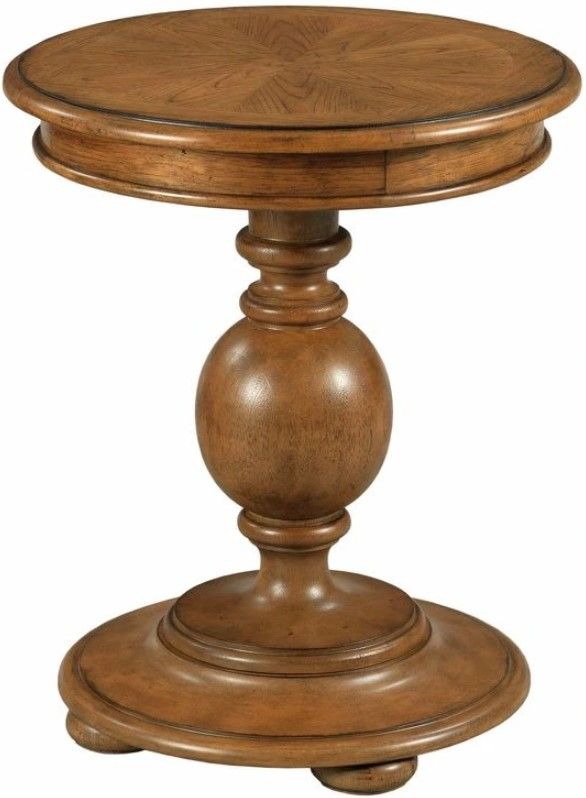 Hammary® Berkshire Pearson Cognac Round End Table-0