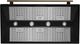 FORNO® Aria Series Alta Qualita 48" Black Wall Mounted Range Hood -4