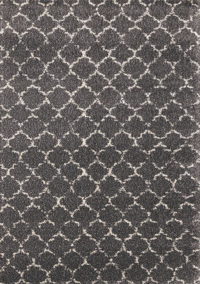 Kalora Interiors Lane Cream/Charcoal 5'x8' Area Rug-0
