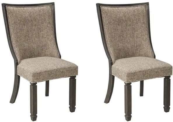 Signature Design by Ashley® Tyler Creek 2-Piece Black/Grayish Brown Dining Chair Set-0
